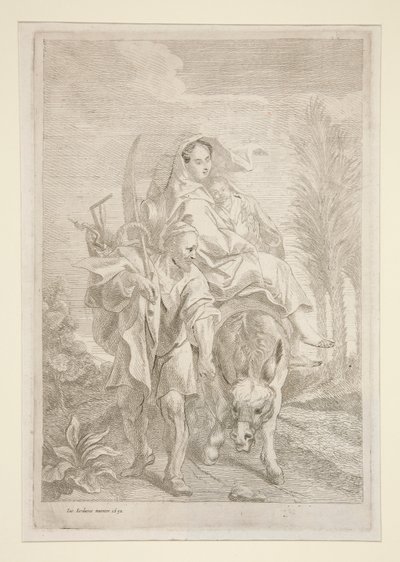 Flygningen till Egypten av Jacob Jordaens
