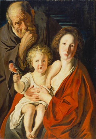 Den heliga familjen av Jacob Jordaens