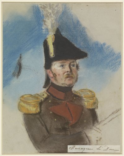 Porträtt av Bernard, hertig av Saxe-Weimar av Jacob Joseph Eeckhout