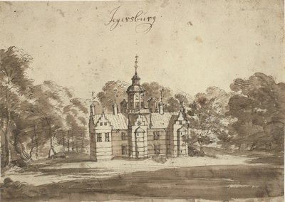 Bastun på Frederiksborg av Jacob Koninck II