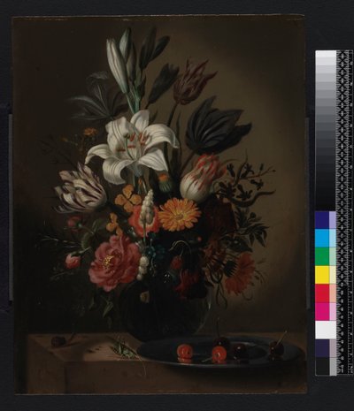 Vas med blommor av Jacob Marellus