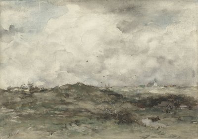 dynlandskap av Jacob Maris