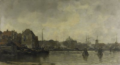 Stadsbild av Jacob Maris