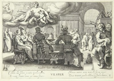 Kväll, Venus tid av Jacob Matham