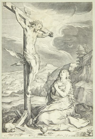 Den ångerfulla Maria Magdalena av Jacob Matham