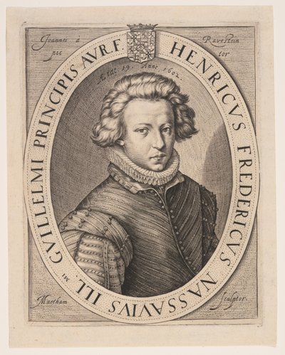 Frederik Hendrik, prins av Oranien av Jacob Matham