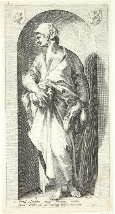 girighet av Jacob Matham