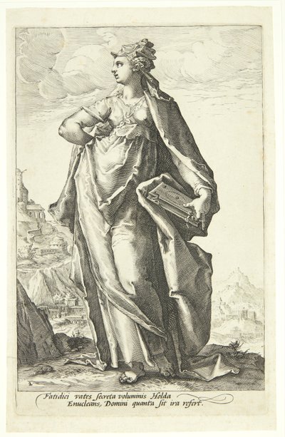 Hulda av Jacob Matham