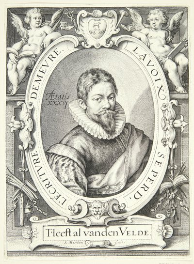Jan van de Velde den äldre av Jacob Matham