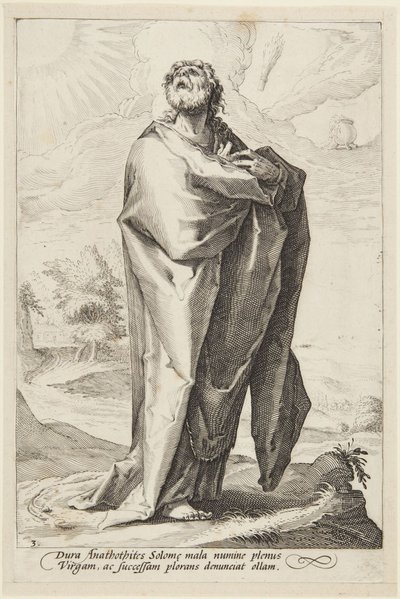 Jeremia av Jacob Matham
