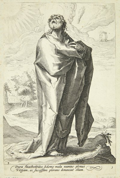 Jeremia av Jacob Matham