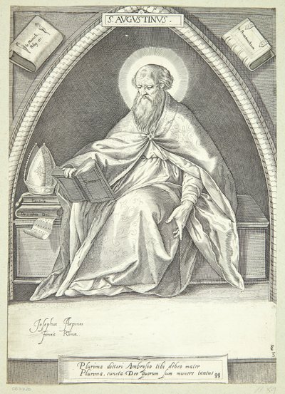 Kyrkofäderna av Jacob Matham
