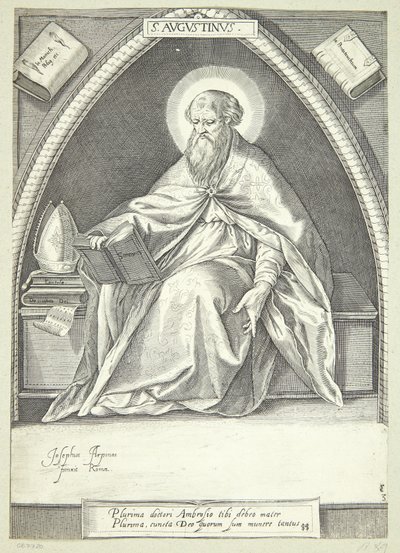 Kyrkofäderna av Jacob Matham