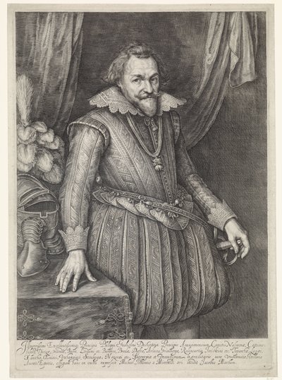 Porträtt Philip Willem, Prins av Orange av Jacob Matham