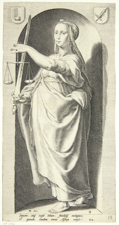 Rättvisa av Jacob Matham