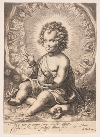 Salvator Mundi av Jacob Matham