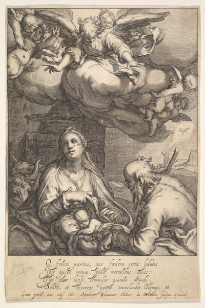Födelsekyrkan. av Jacob Matham