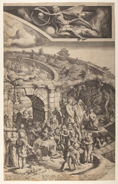 Cebes bord (plansch 3) av Jacob Matham