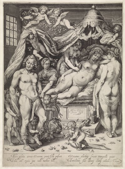 Venus i mars av Jacob Matham