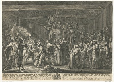 Martyrer av Gorkum, 1572 av Jacob Neefs