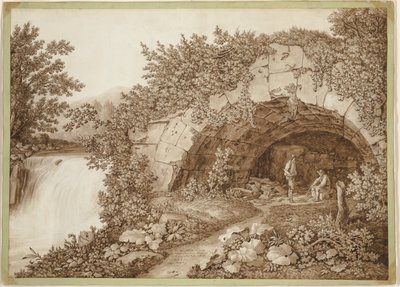 Bron över San Paolo av Jacob Philipp Hackert