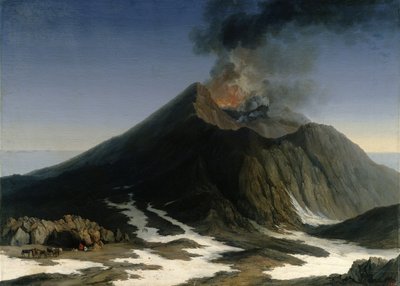 Etnas utbrott av Jacob Philippe Hackert