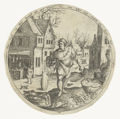 Fyrverkeri De fyra elementen (serietitel) av Jacob Savery (I)