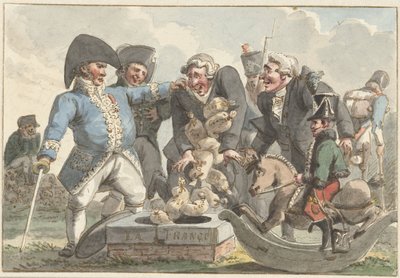 Tecknad film om Tiercing 1810 av Jacob Smies