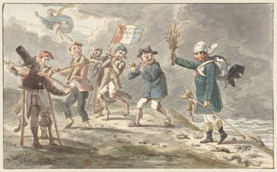 Tecknad film om Napoleon I Bonapartes reträtt från Ryssland av Jacob Smies
