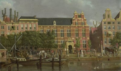 Latinskolan vid Singel, Amsterdam av Jacob Smies