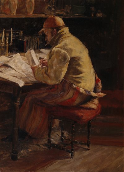 Författare Alexander Kielland av Jacob Sømme