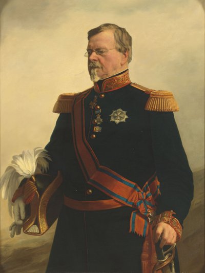 Porträtt av Bernhard, hertig av Sachsen-Weimar av Jacob Spoel