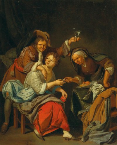 Bordellscen. av Jacob Toorenvliet