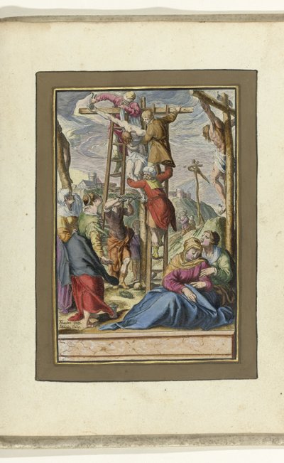 Korstagning Passion of Christ (serietitel) av Jacob de Gheyn (II)