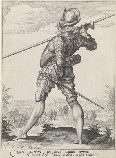 Pieker Officerare och soldater (serietitel) av Jacob de Gheyn (II)