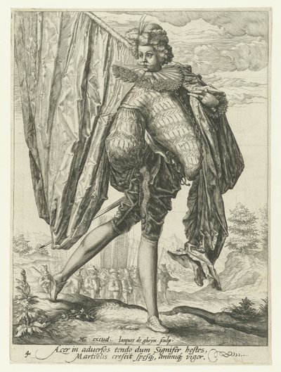 baner Officerare och soldater (serietitel) av Jacob de Gheyn (II)