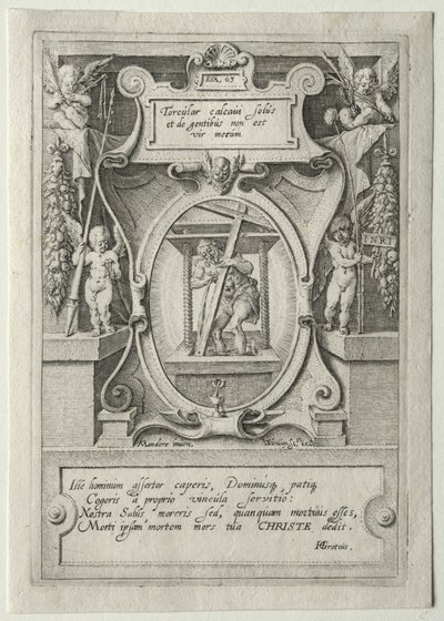 Passion Set:  Titelsida av Jacob de Gheyn II