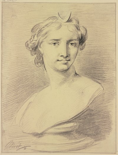 Byst av Diana av Jacob de Wit