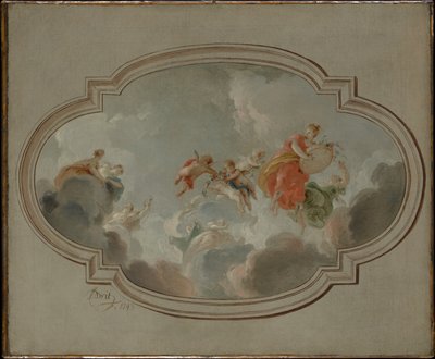 Flora och Zefyros av Jacob de Wit