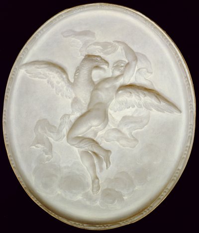 Jupiter och Ganymedes (olja på duk) av Jacob de Wit