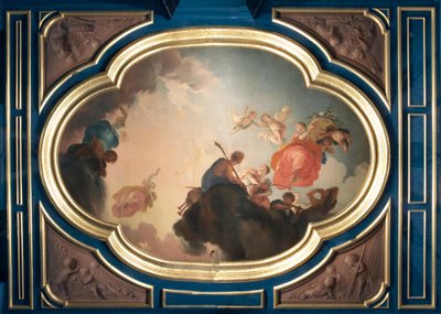 Takmålningarna ”Gryningen fördriver natten” och ”De fyra årstiderna” av Jacob de Wit