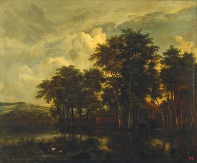 Gård av Jacob van Ruisdael