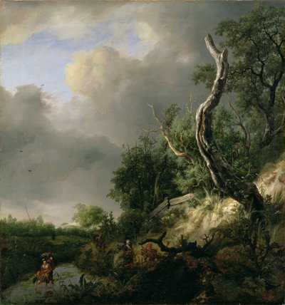 Sanddynerna nära Haarlem av Jacob van Ruisdael