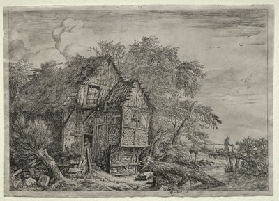 Lilla bron. av Jacob van Ruisdael