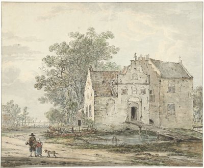 IJzendoorns slott i Betuwe av Jacob van Strij