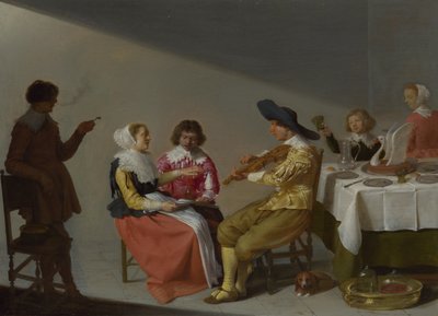 En musikalisk fest, 1631 av Jacob van Velsen