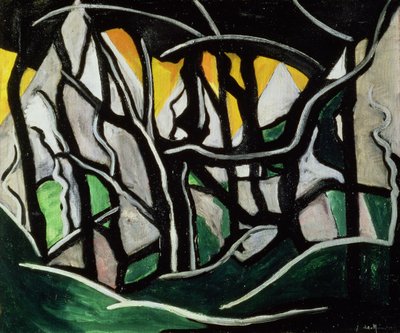 Landskap, 1915 av Jacoba Berendina van Heemskerck van Beest