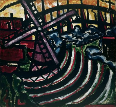 The Dutch Mill, 1916. av Jacoba Berendina van Heemskerck van Beest