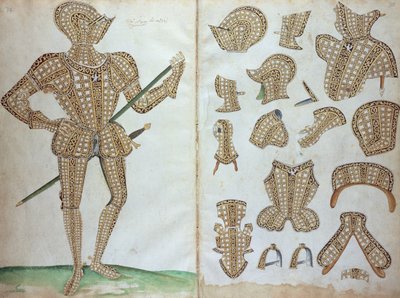 Suit of Armor för Sir Henry Lee, från "An Elizabethan Armourer