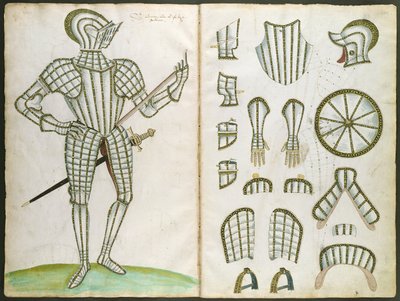 Rustning för Sir Henry Lee från "An Elizabethan Armourer